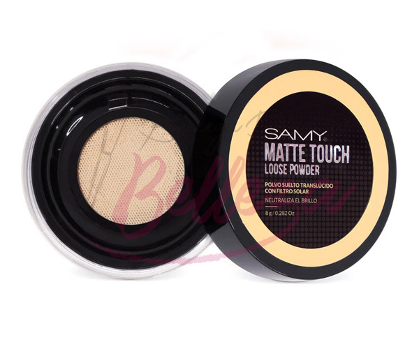 POLVO SUELTO TRANSLÚCIDO x8g - MATTE TOUCH - SAMY