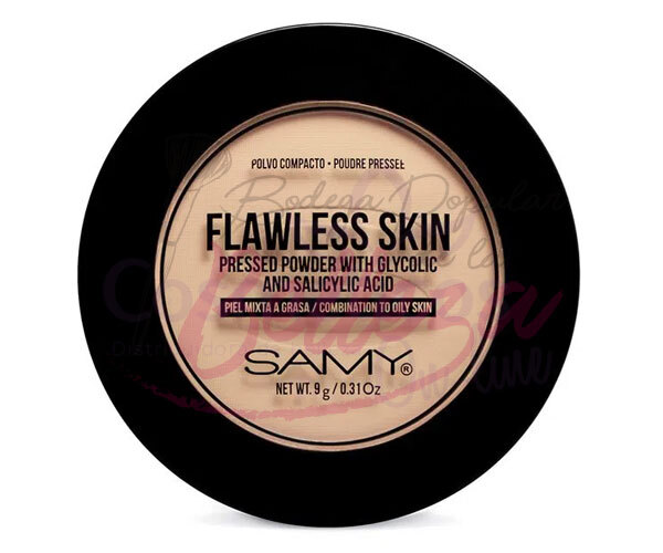 POLVO COMPACTO PIEL MIXTA A GRASA x9g - SAMY