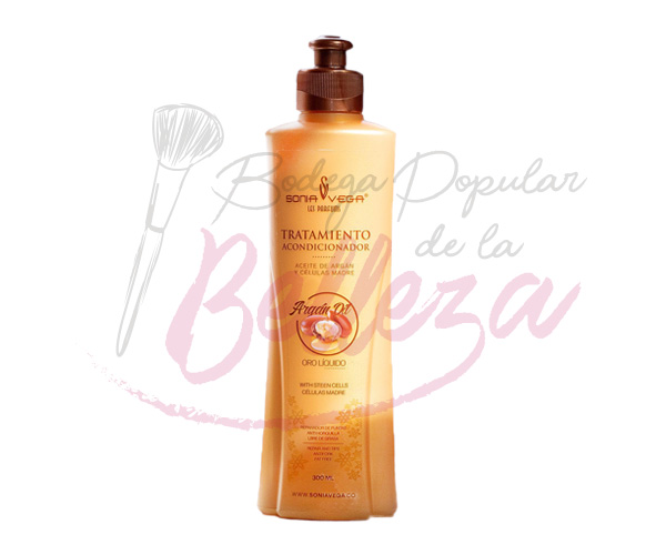 TRATAMIENTO ACONDICIONADOR ACEITE DE ARGAN X300ML- SONIA VEGA