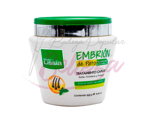 TRATAMIENTO CAPILAR EMBRION DE PATO X260G - LISSIA