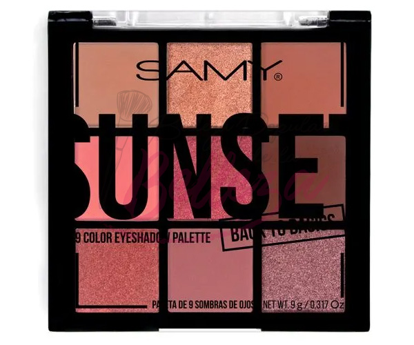 PALETA DE SOMBRAS X9 #16 SUNSET - SAMY 