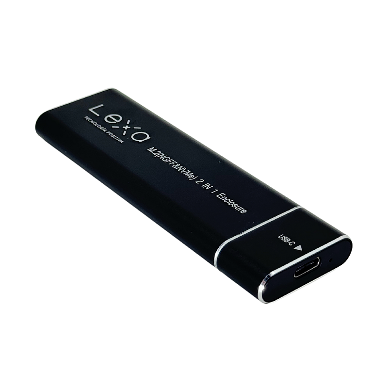 CAJA EXTERNA DISCO M.2 TIPO C LEXA