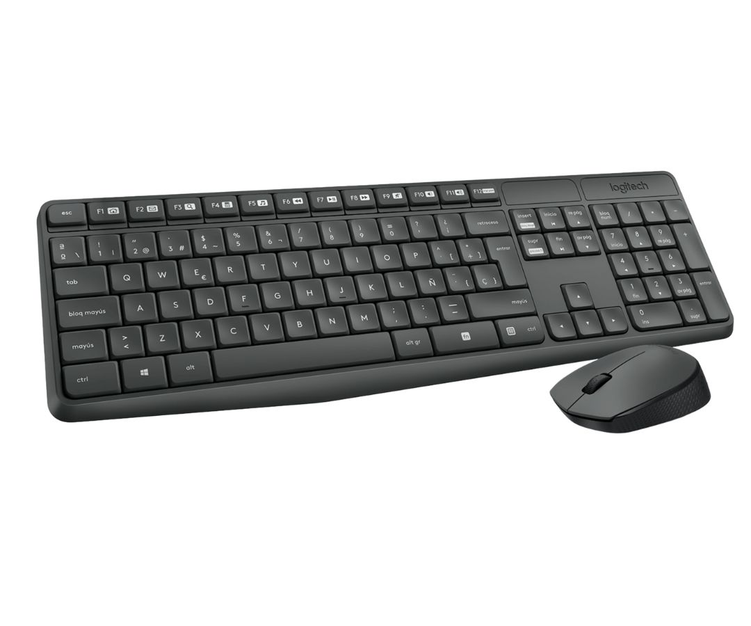 COMBO TECLADO MOUSE INALAMBRICO LOGITECH MK235