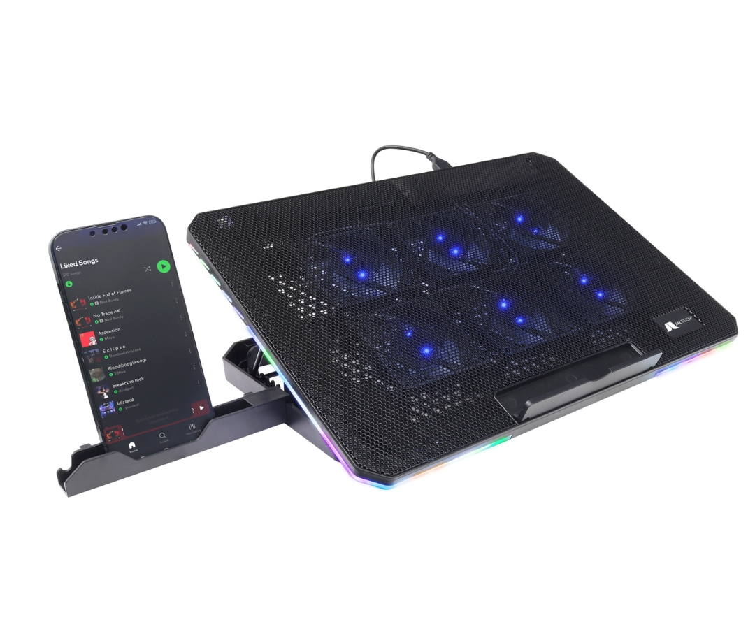 BASE REFRIGERANTE LED 6 FANS HOLDER X