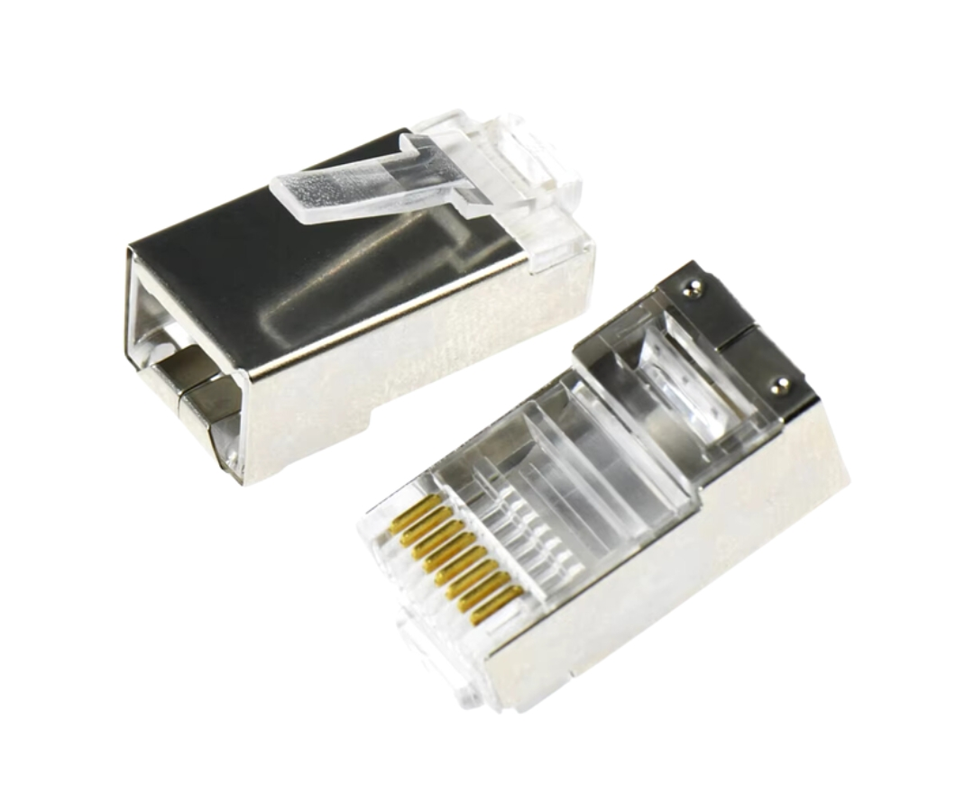 CONECTOR RJ45 CAT 5E ALUMINIO