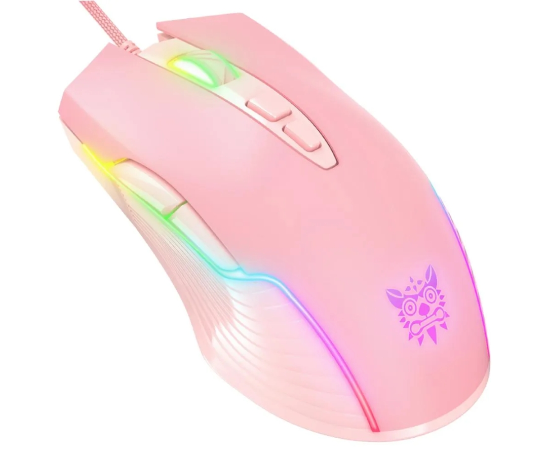 MOUSE GAMER CW905 ROSA ALAMBRICO