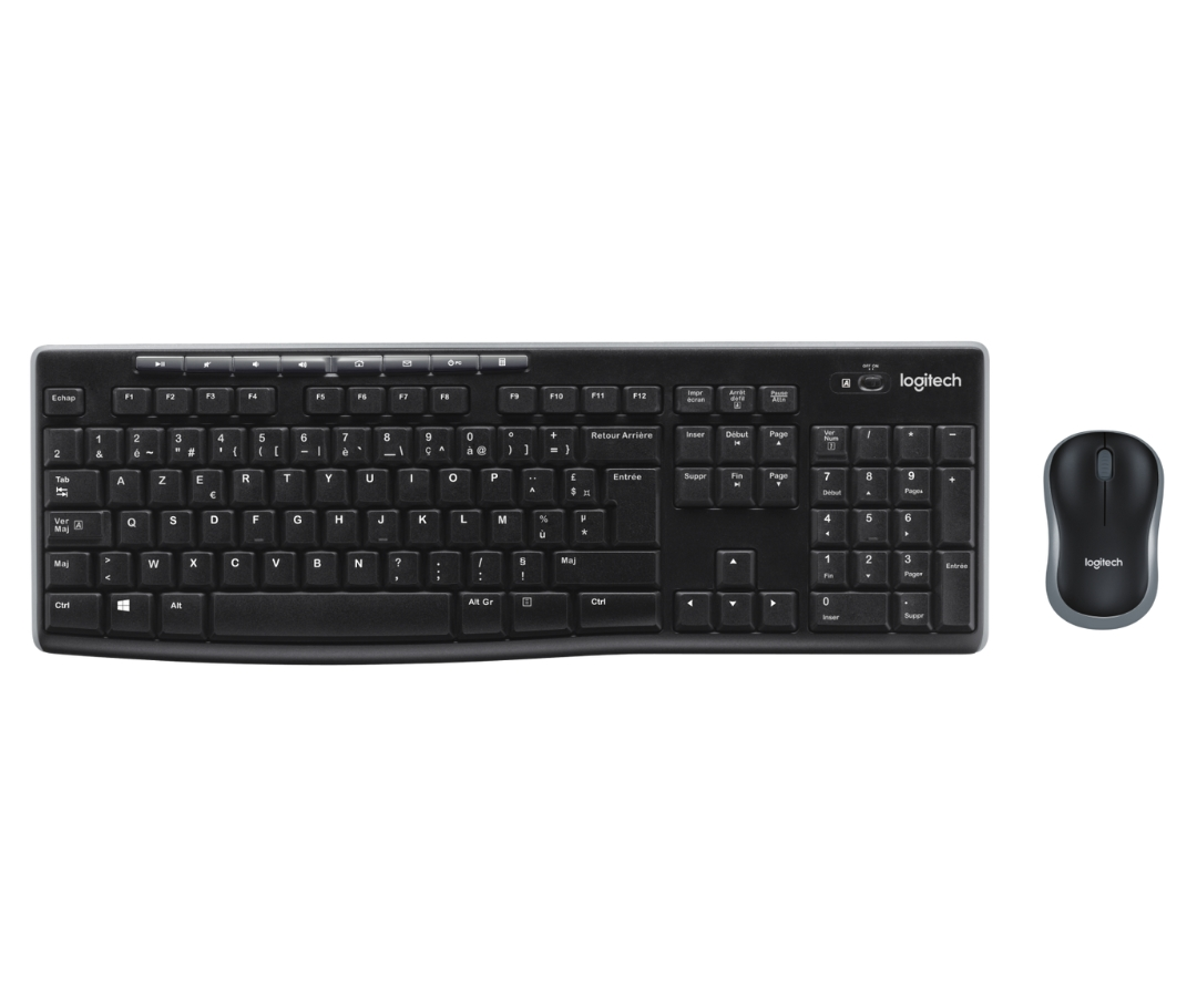 COMBO TECLADO MOUSE INALAMBRICO LOGITECH MK270