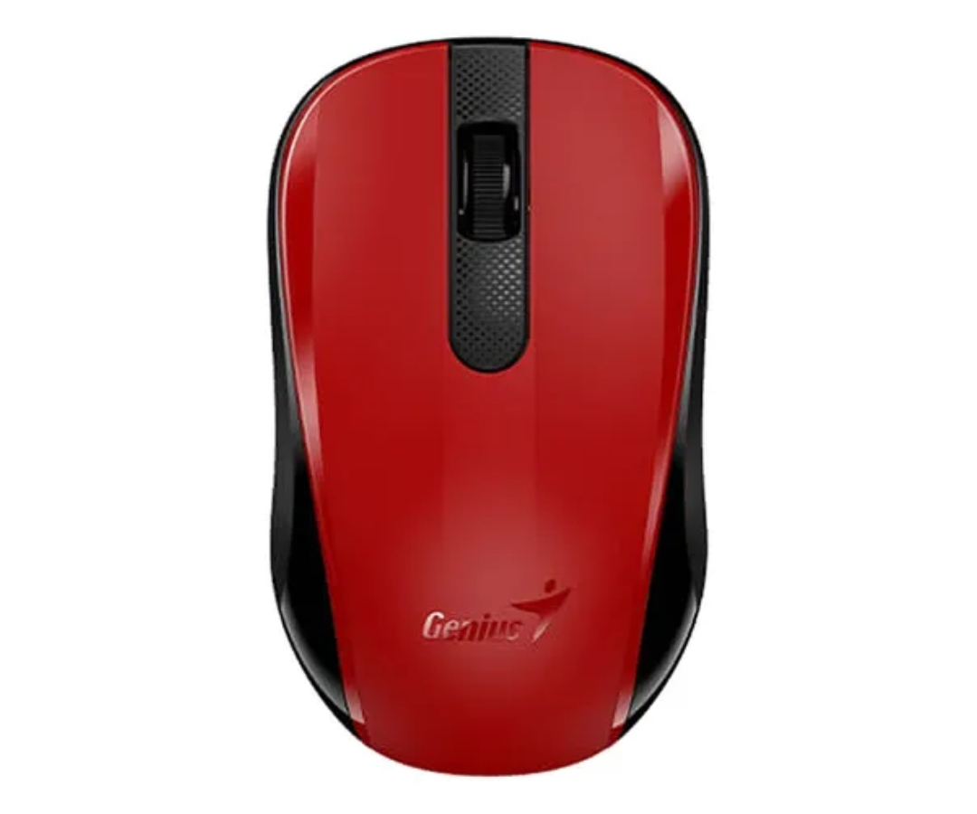 MOUSE INALÁMBRICO NX-8008S ROJO