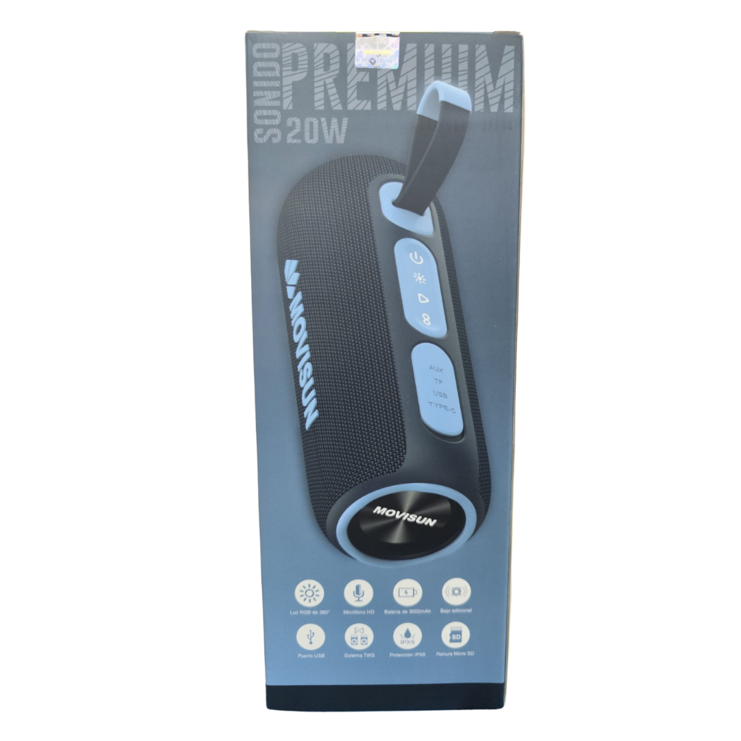 PARLANTE BLUETOOTH MOVISUN FLAT