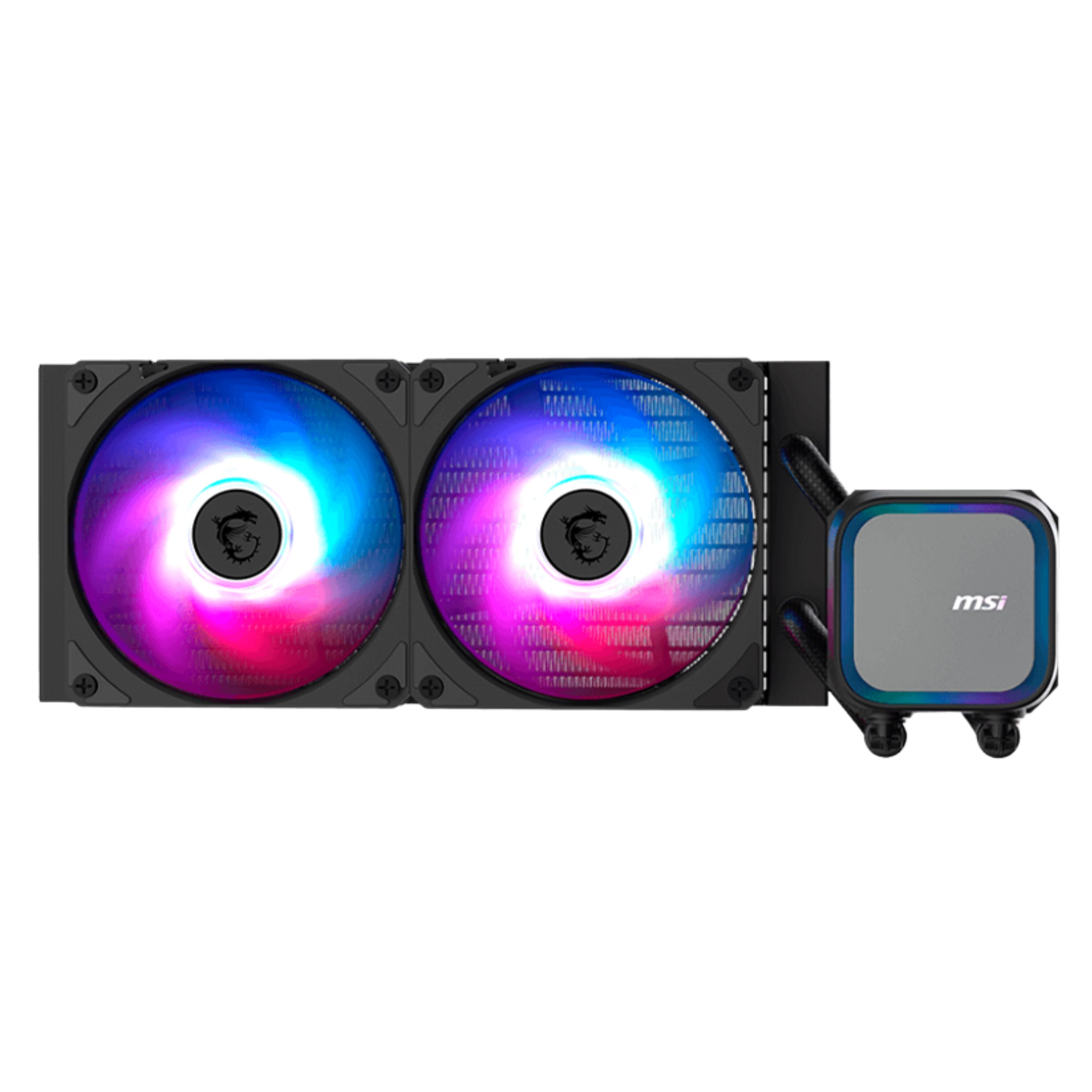 REFRIGERACION MSI MAG CORELIQUID A13 240 ARGB NEGRA