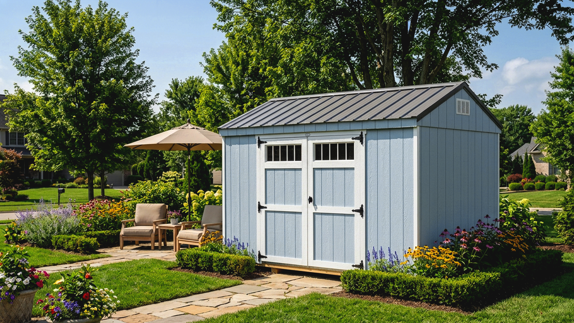 Compass Garden Shed