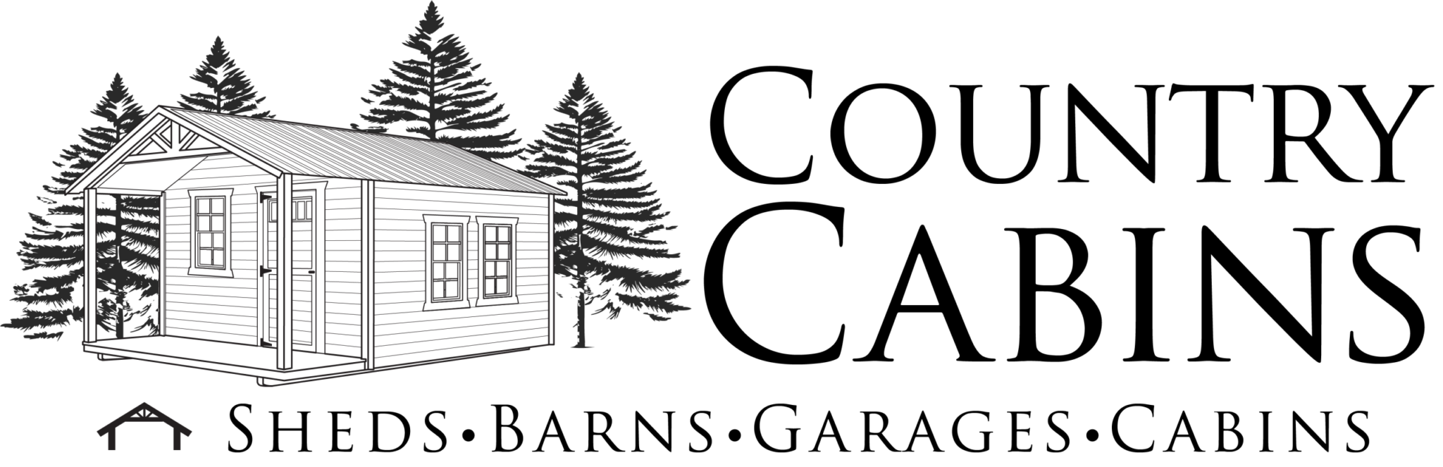 Country Cabin - Sheds, Cabins, and Portal Buildings