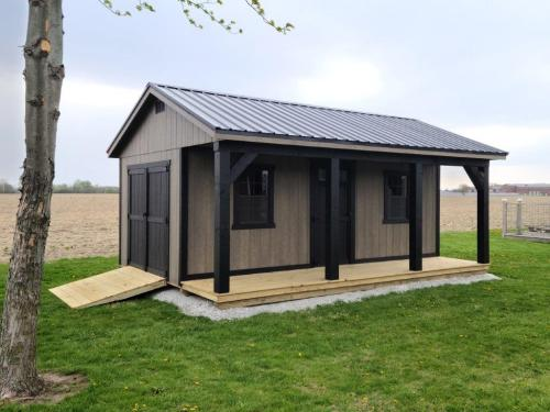 Country Cabins’ Premium Metal Roofing