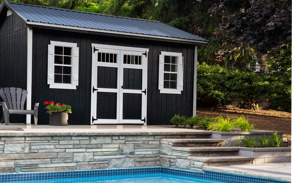 Small Pool Shed