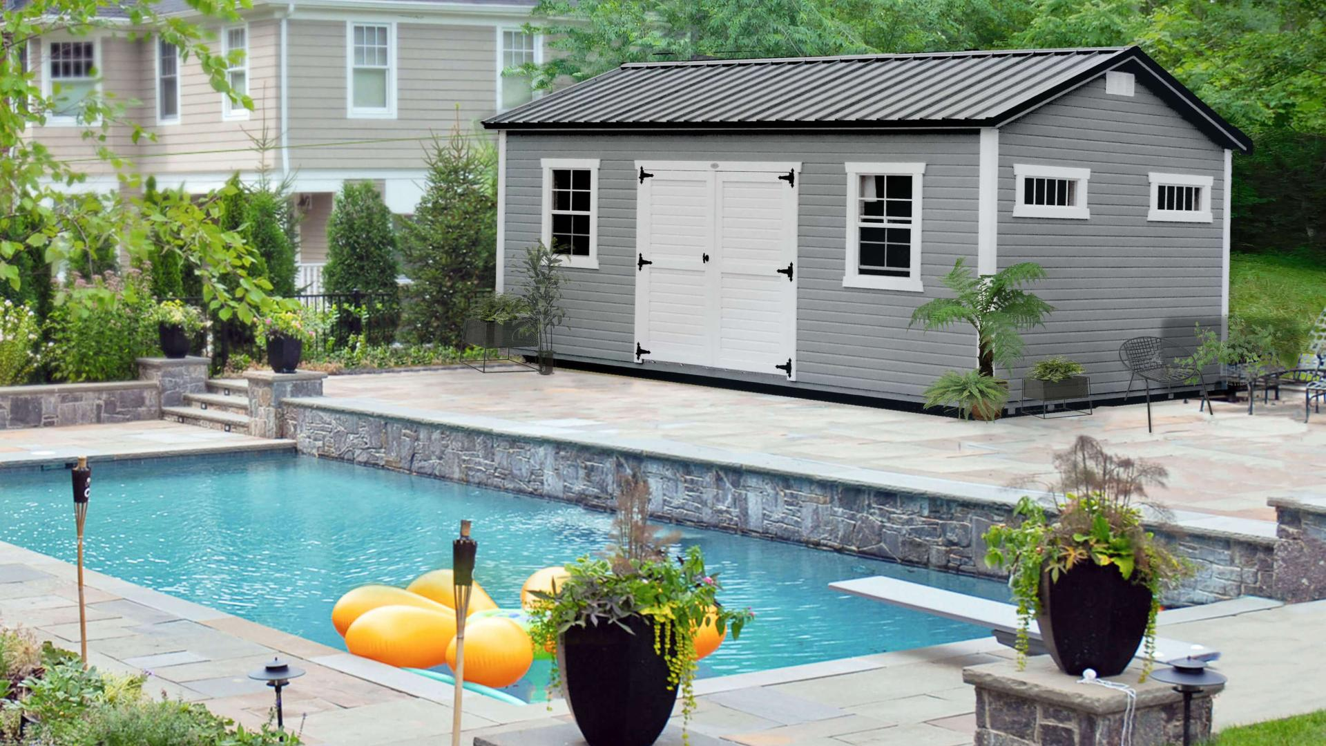 How to Select the Right Design for Your Pool Shed
