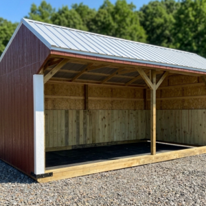 12 X 20 Run-In Shed
