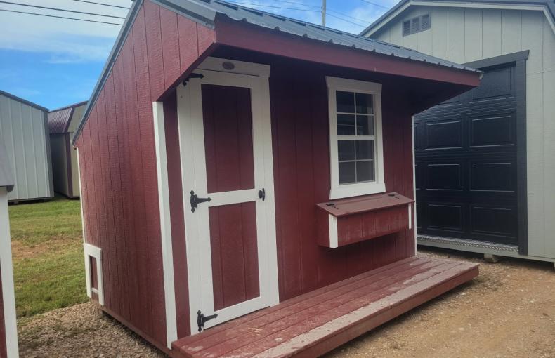 8 X 10 Chicken Coop Porch