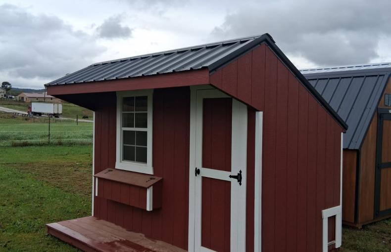 8 X 10 Chicken Coop Porch