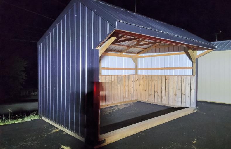 12 X 16 Run-In Shed