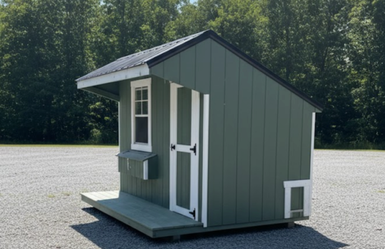 8 X 10 Chicken Coop Porch