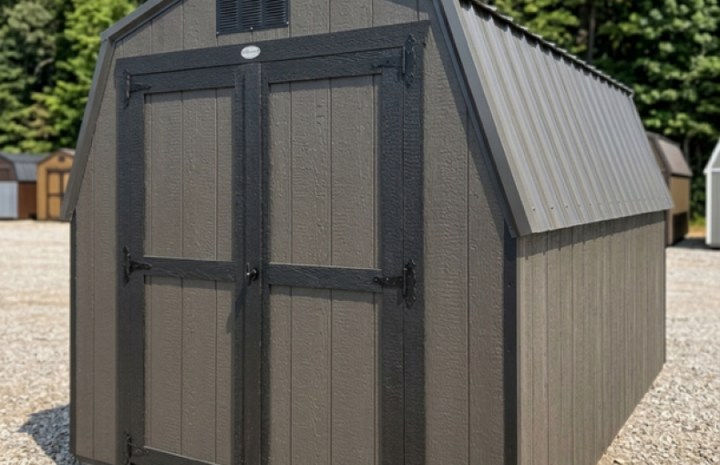 8 X 12 Compass Series Mini Barn