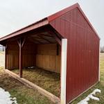 12 X 20 Run-In Shed