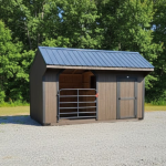 12 X 16 Run-In Shed