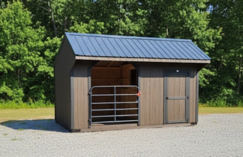 12 X 16 Run-In Shed