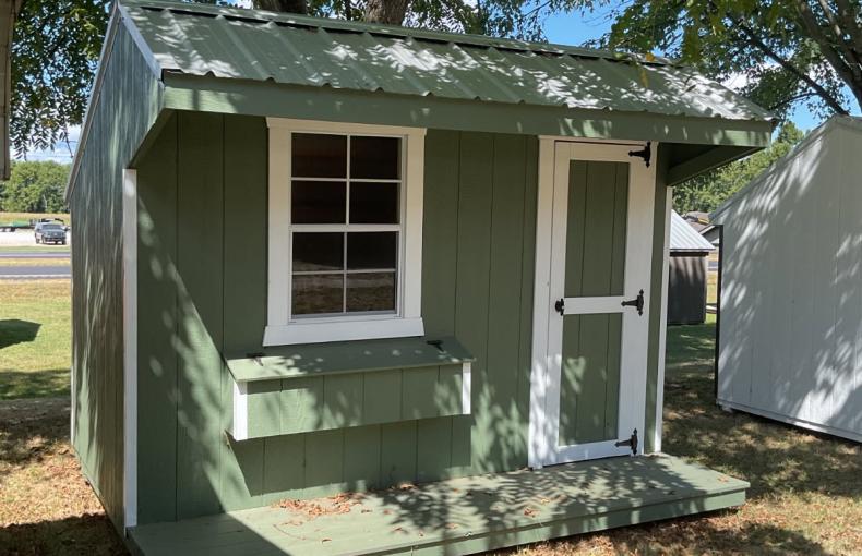 8 X 10 Chicken Coop Porch