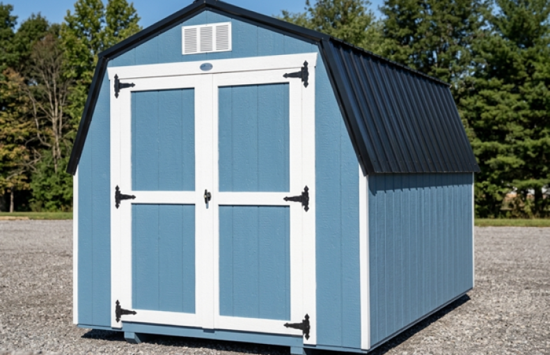 8 X 12 Compass Series Mini Barn