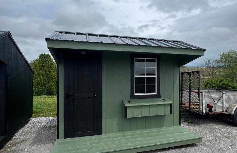 8 X 10 Chicken Coop Porch