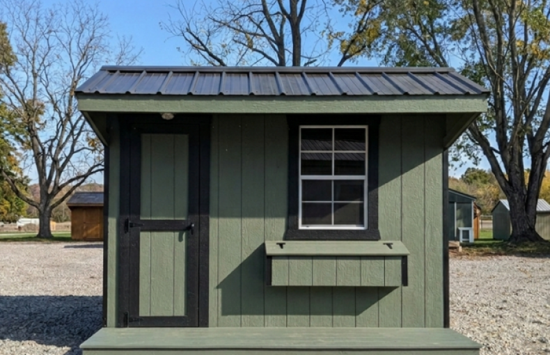 8 X 10 Chicken Coop Porch