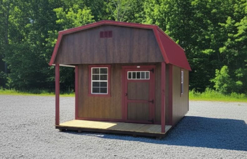 12 X 20 Lofted Cabin