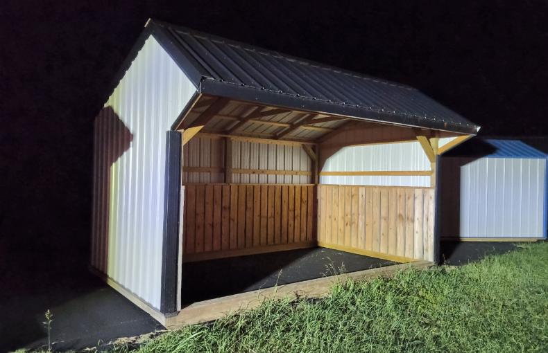 12 X 16 Run-In Shed