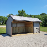12 X 20 Run-In Shed