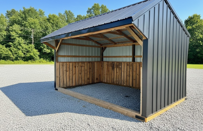 12 X 16 Run-In Shed