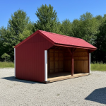 12 X 20 Run-In Shed