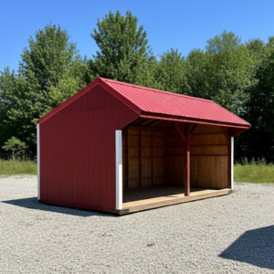 12 X 20 Run-In Shed