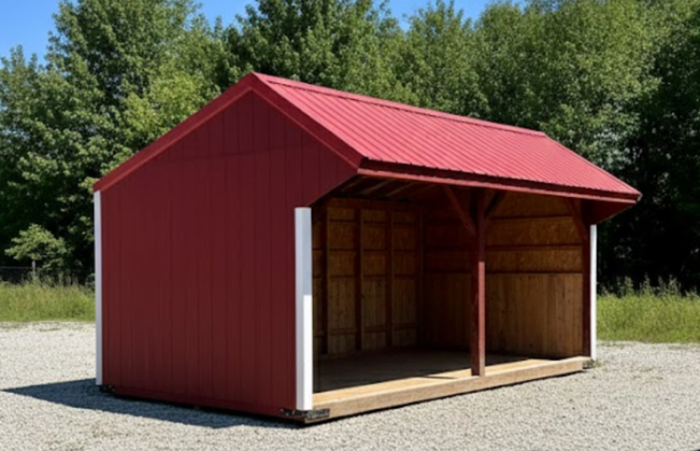 12 X 20 Run-In Shed