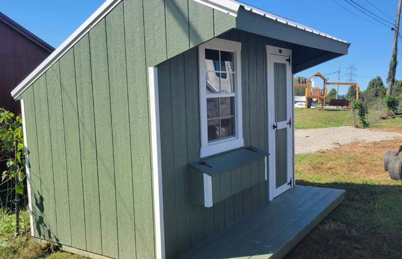 8 X 10 Chicken Coop Porch