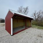 12 X 20 Run-In Shed