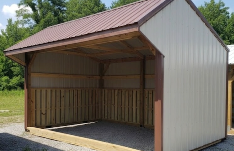 12 X 16 Run-In Shed