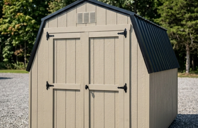8 X 12 Compass Series Mini Barn