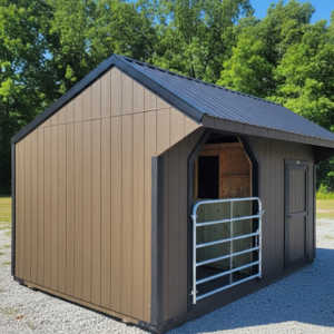 12 X 16 Run-In Shed