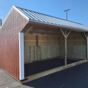 12 X 20 Run-In Shed