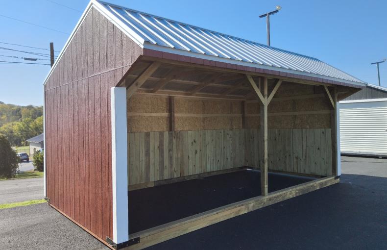 12 X 20 Run-In Shed