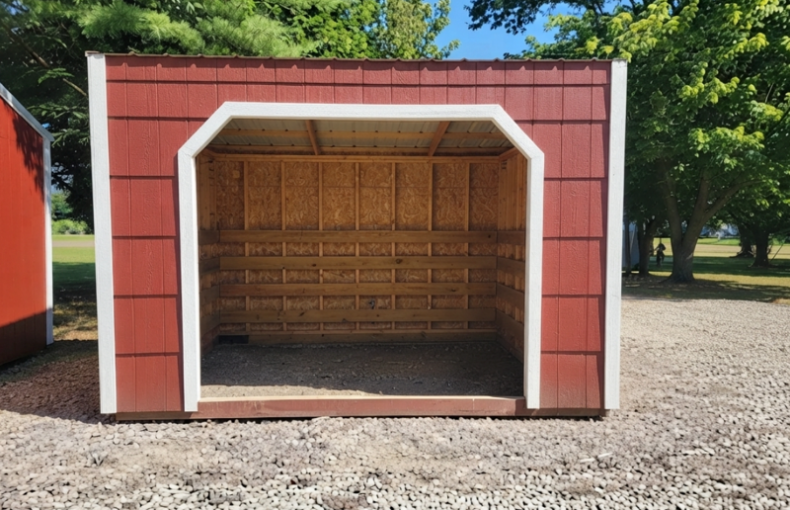 8 X 12 Run-In Shed