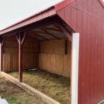 12 X 20 Run-In Shed