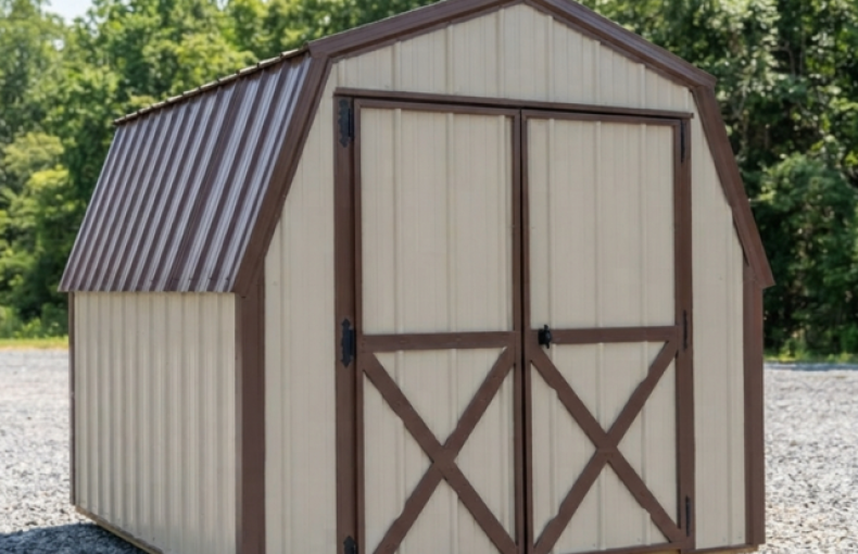 8 X 8 Compass Series Mini Barn