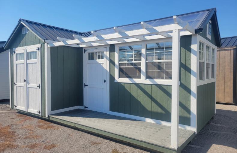 12 X 20 Cottage Greenhouse